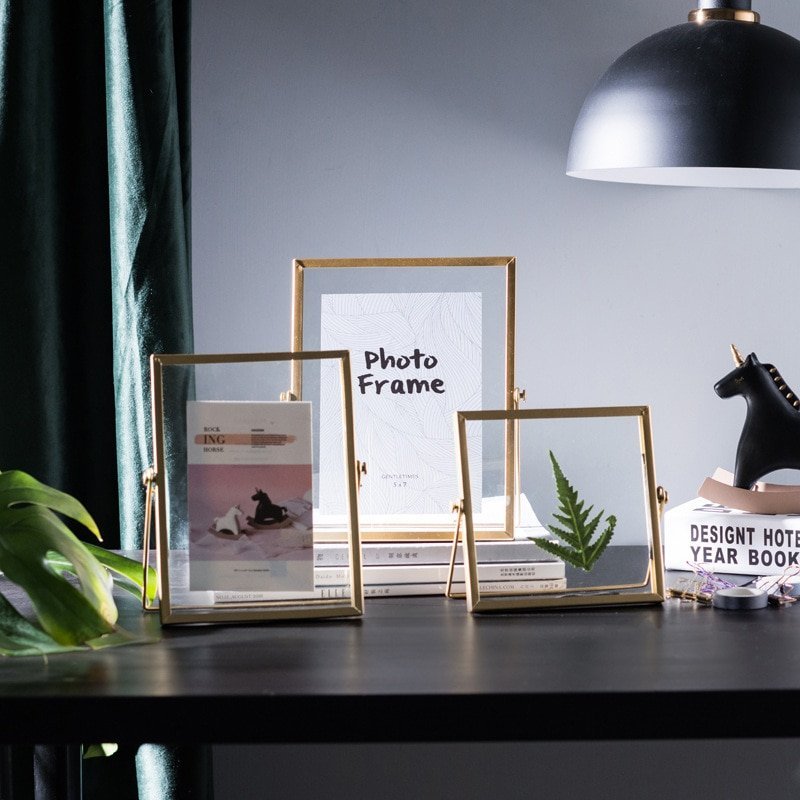 Nordic Metal Photo Frame