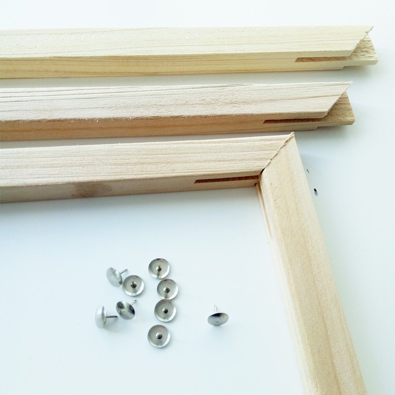 DIY Wooden Frame for Canvas Paintings