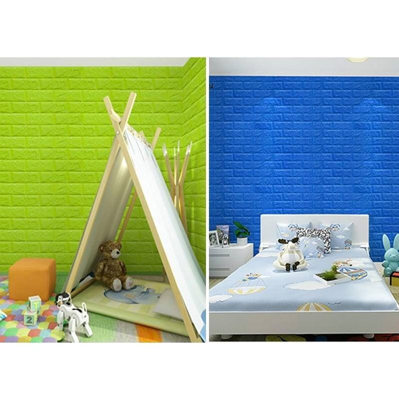 3D Brick Wallpaper for Walls and Ceiling - Image 10