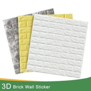 3D Brick Wallpaper for Walls and Ceiling
