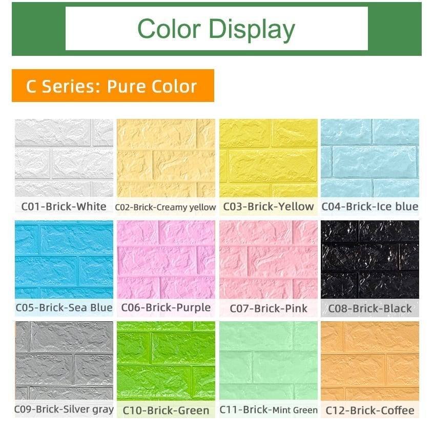 3D Brick Wallpaper for Walls and Ceiling - Image 3