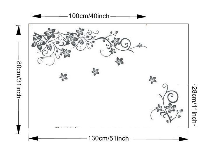 Sakura Flower Wall Sticker - Image 6