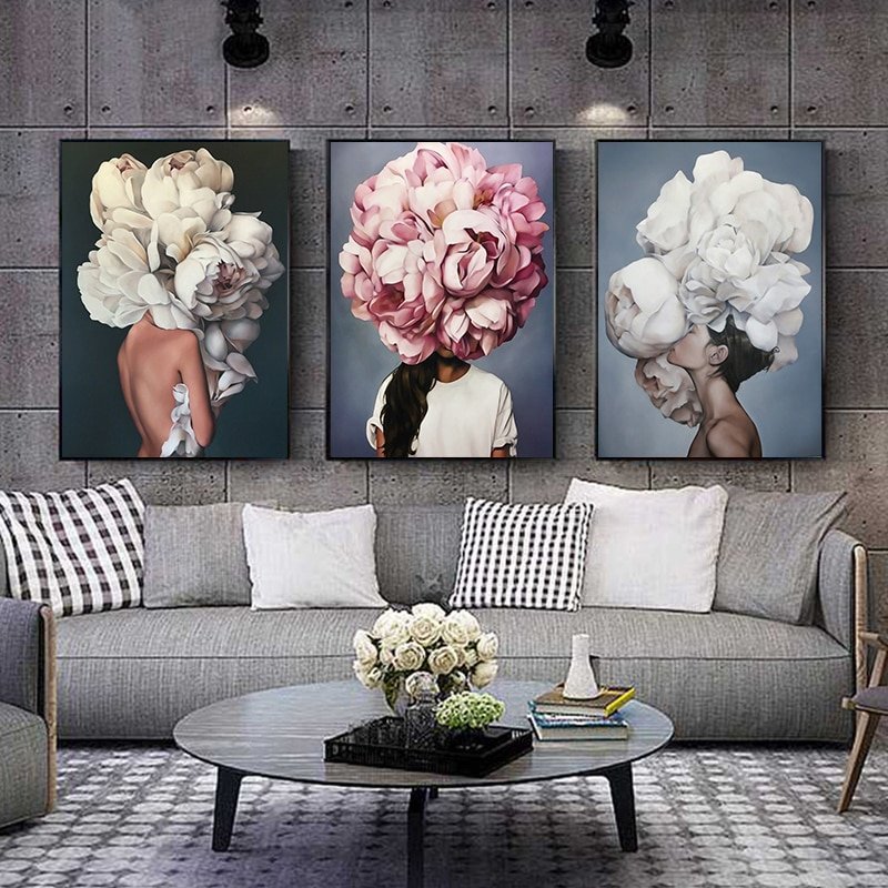 Nordic Abstract Canvas Wall Poster - Image 3