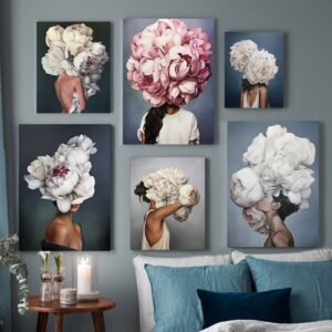 Nordic Abstract Canvas Wall Poster