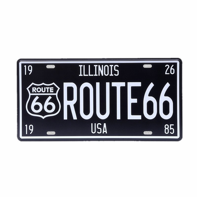 Vintage Car Plate Bar Sign - Image 4