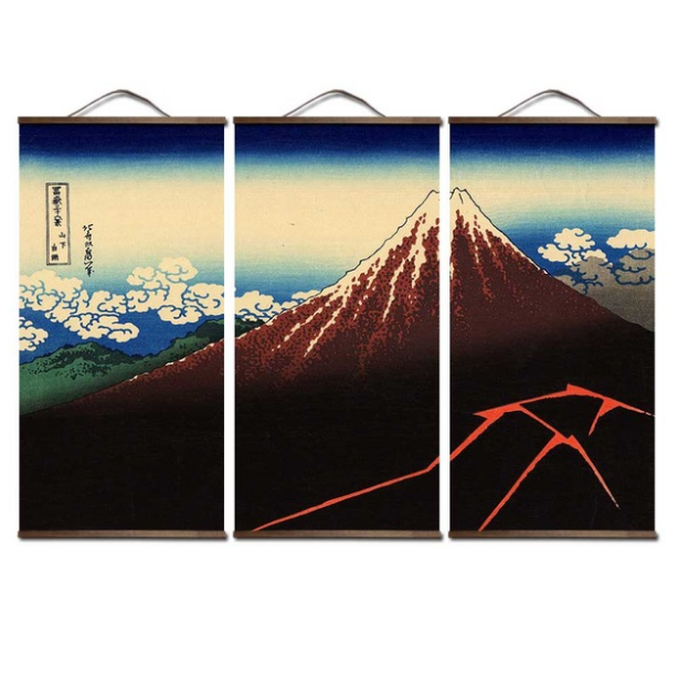 Huge Waves Japanese Poster Set - Image 4